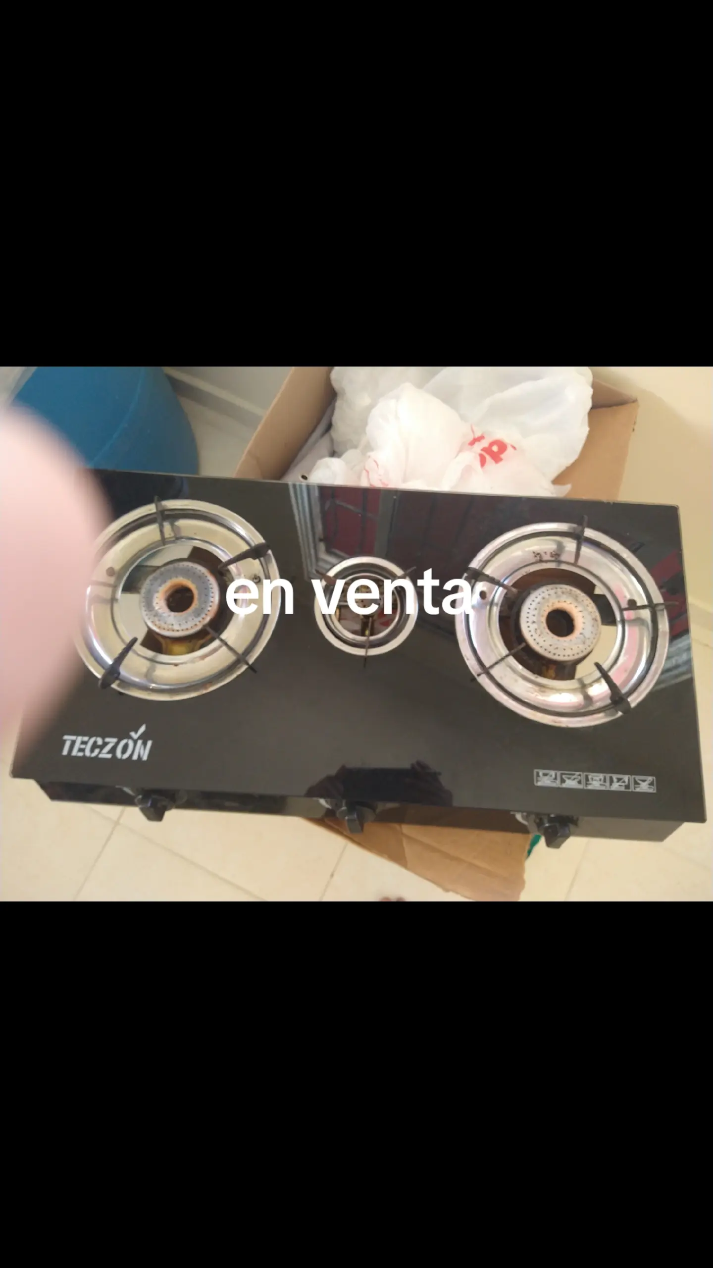 Estufa de mesa como nueva  en Santo Domingo Norte Foto 7245890-2.jpg