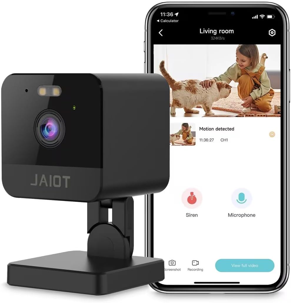 Camara de Seguridad para Interior Wifi Full HD Vision Nocturna a Color Foto 7246445-1.jpg