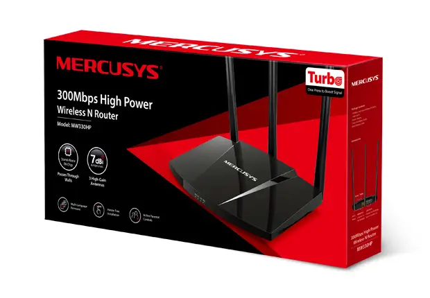 Router inalámbrico N de alta potencia de 300Mbps  MW330HP Mercusys Foto 7247061-1.jpg
