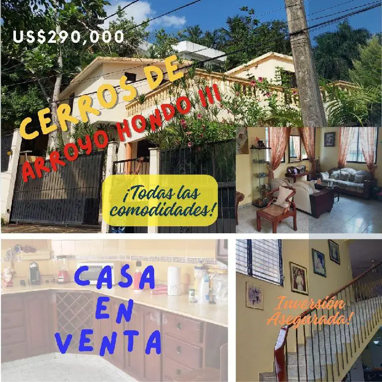 Casa en venta en Santo Domingo Cerros de Arroyo Hondo III Foto 7247078-1.jpg