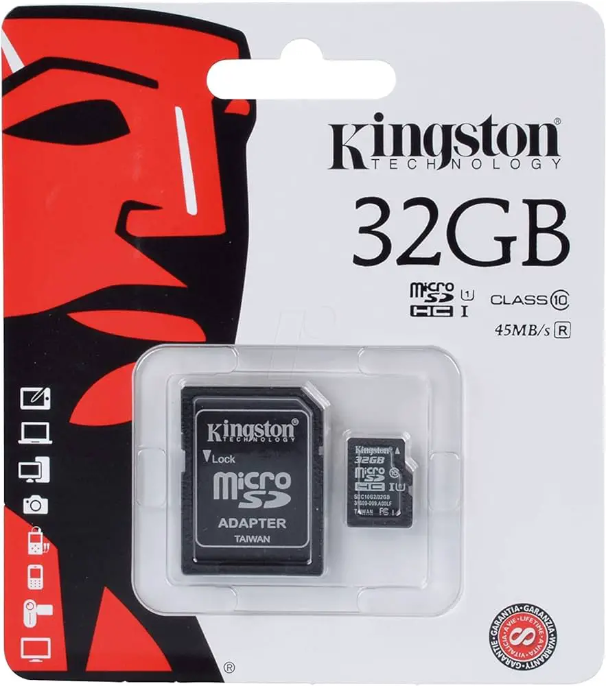  Memoria Micro SD de 32 GB con adaptador. Foto 7247187-2.jpg