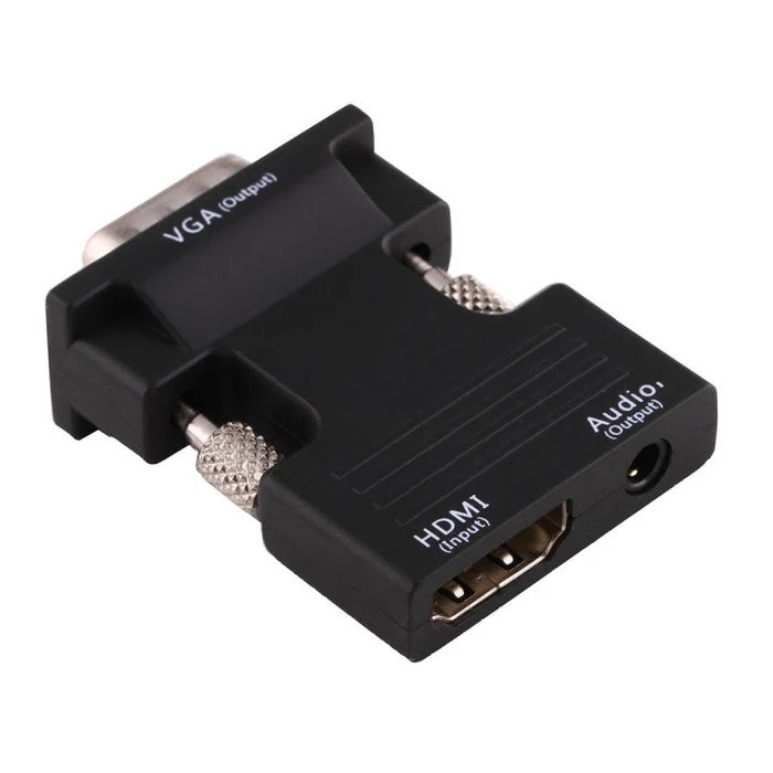 Convertidor hdmi a vga  audio ideal para pc laptop Foto 7247487-3.jpg