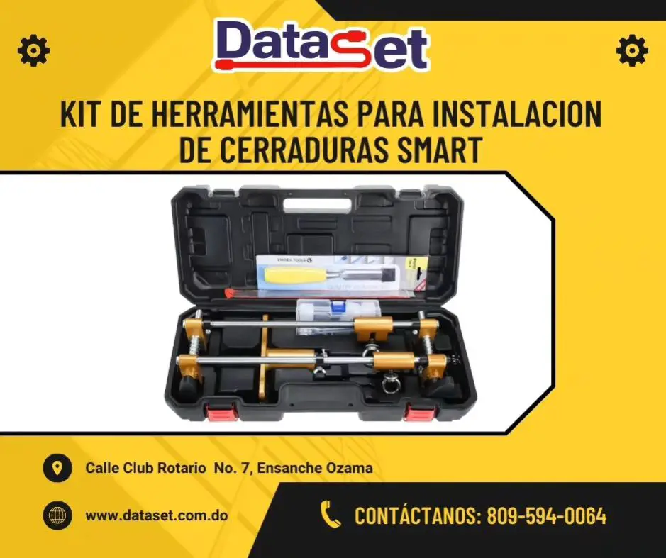 Kit de herramientas para instalación de cerraduras smart  Foto 7247671-1.jpg