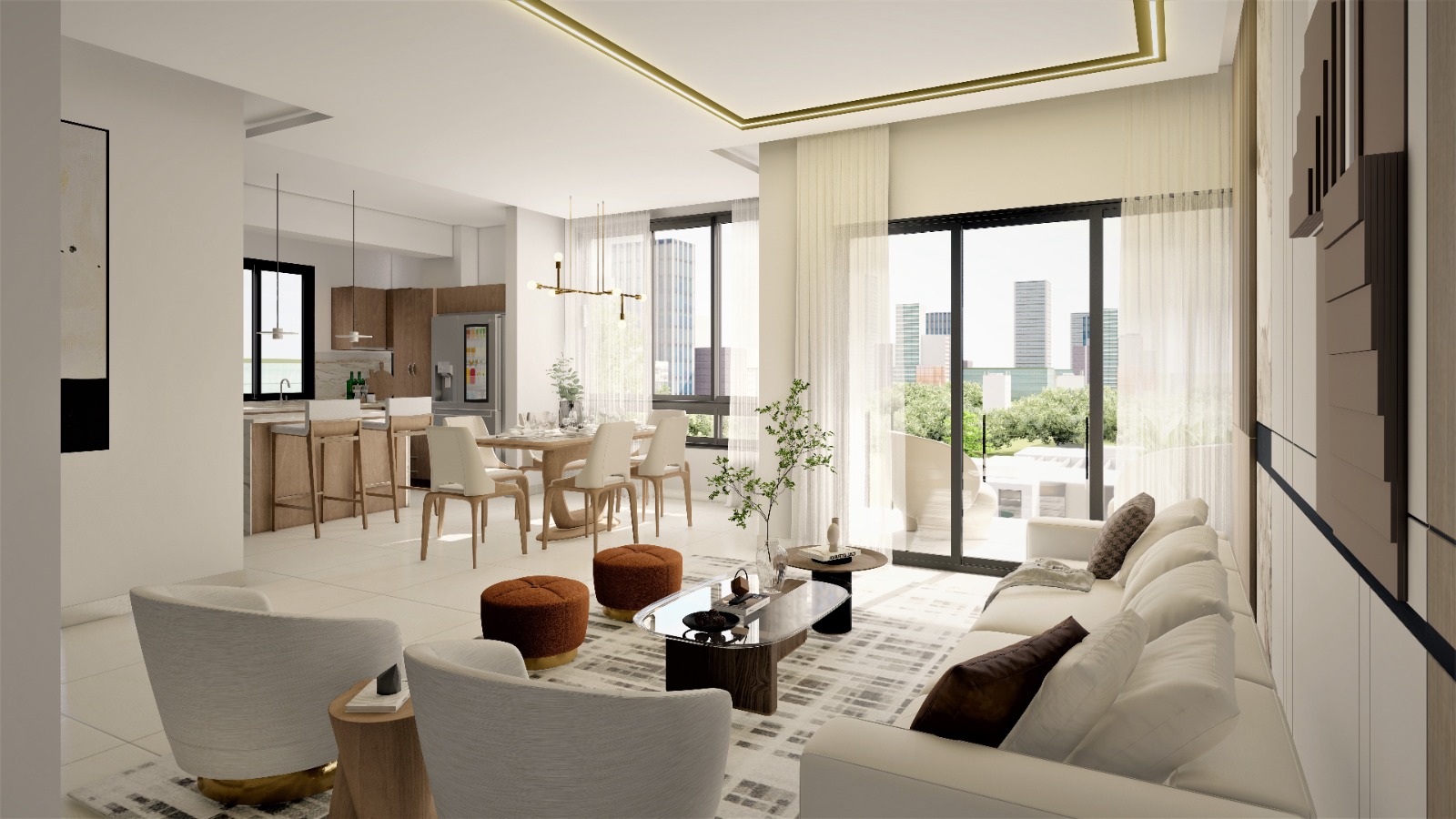 Torre con Apartamentos de 2 y 3 Habitaciones en Reparto Los Tres Ojos Foto 7248008-6.jpg