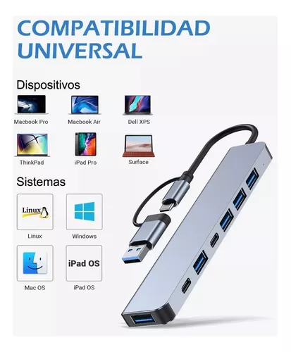 ADAPTADOR 7 EN 2 TIPO C PARA LAPTOP Foto 7248442-1.jpg
