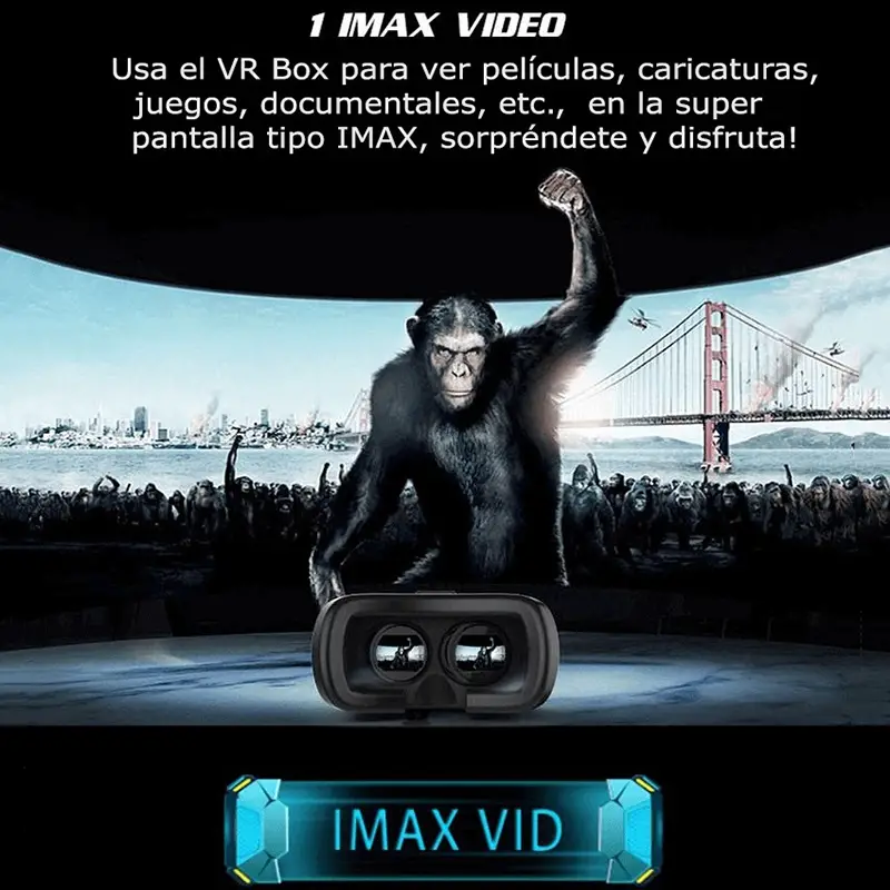 Gafa VR 3D- Lentes de Realidad Virtual - Con Control Bluetooth Incluid Foto 7248567-8.jpg