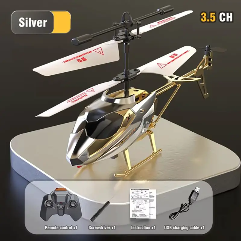 Drone Helicóptero Volador de Control Remoto - Con Motor de Cola - Luce Foto 7248568-11.jpg