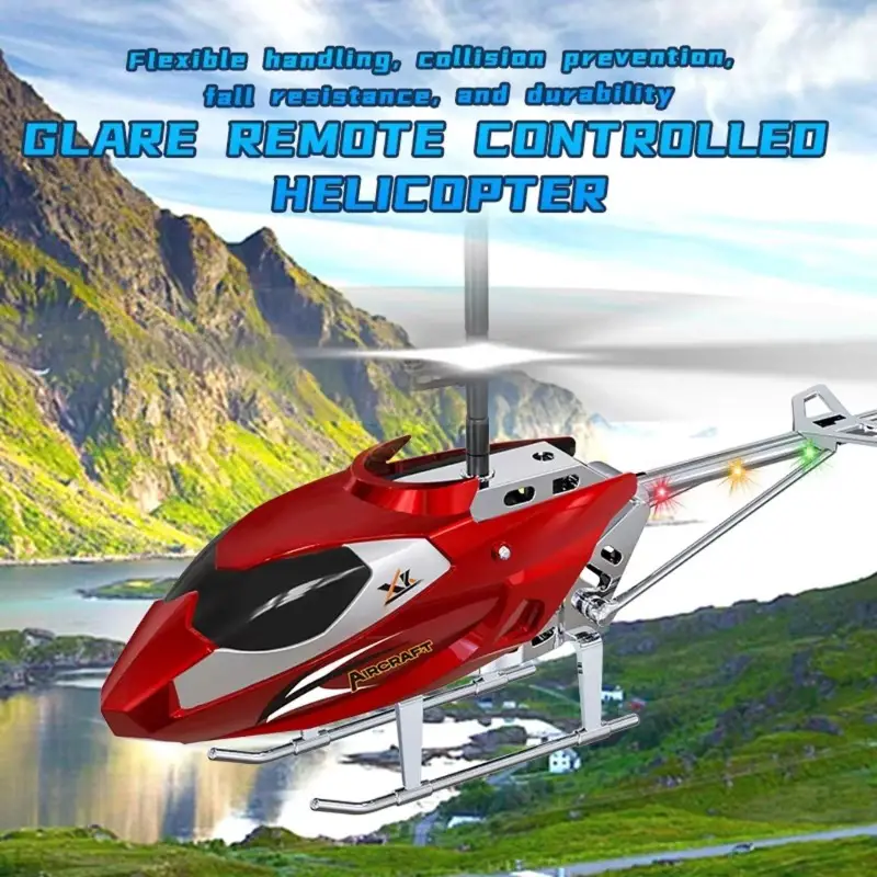 Drone Helicóptero Volador de Control Remoto - Con Motor de Cola - Luce Foto 7248568-12.jpg
