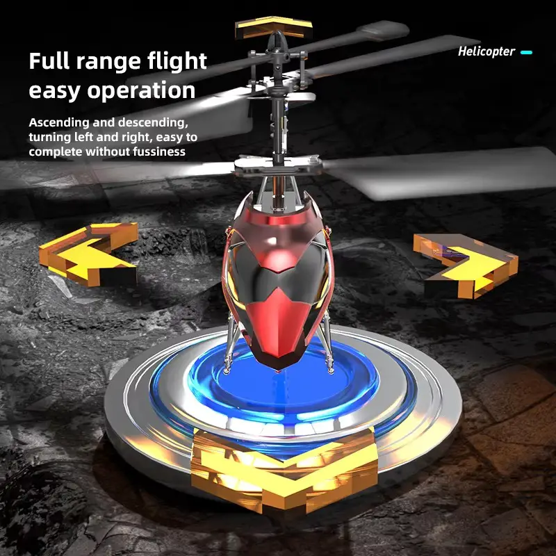 Drone Helicóptero Volador de Control Remoto - Con Motor de Cola - Luce Foto 7248568-3.jpg