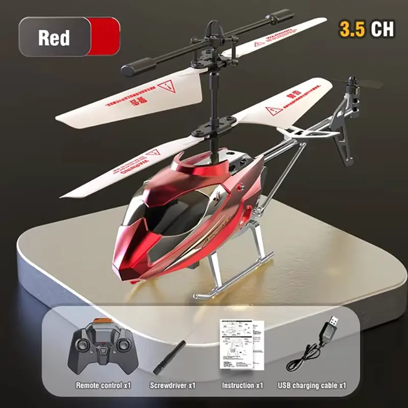 Drone Helicóptero Volador de Control Remoto - Con Motor de Cola - Luce Foto 7248568-6.jpg