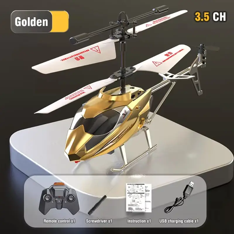 Drone Helicóptero Volador de Control Remoto - Con Motor de Cola - Luce Foto 7248568-7.jpg