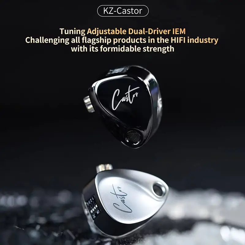Audífonos KZ Castor HiFi Harman - Auriculares Monitor Alta Fidelidad - Foto 7248569-11.jpg