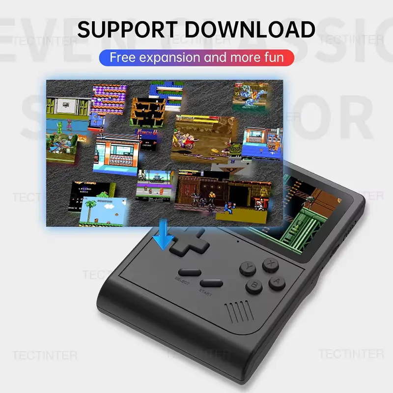 Game BOX GB300 Consola Video Juego Portátil - 7 Emuladores - NES - PCE Foto 7248575-6.jpg