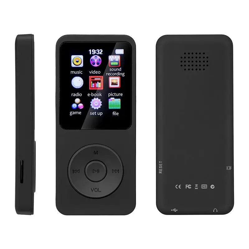 Reproductor MP4 Portátil con bluetooth - MP3 con Pantalla - FM - Vídeo Foto 7248577-10.jpg