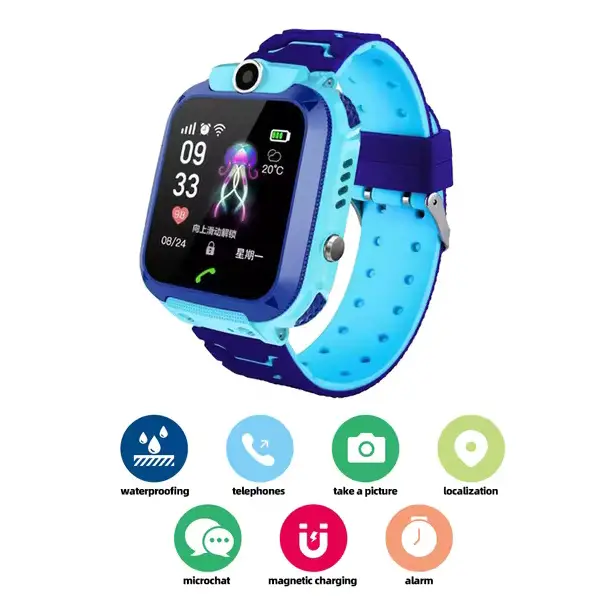 Reloj Rastreador GPS para Niños - Smart Watch Celular con Micrófono -  Foto 7248608-5.jpg