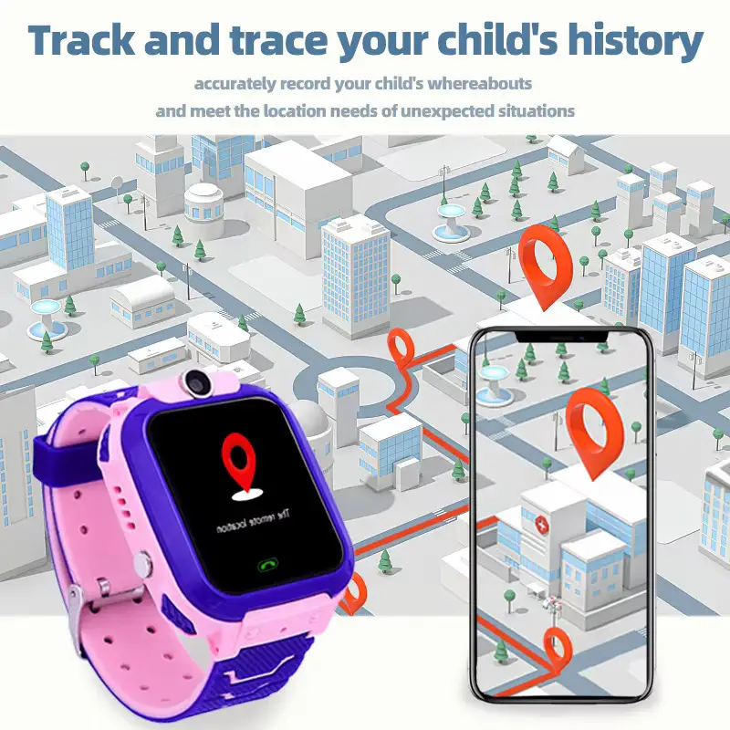 Reloj Rastreador GPS para Niños - Smart Watch Celular con Micrófono -  Foto 7248608-6.jpg