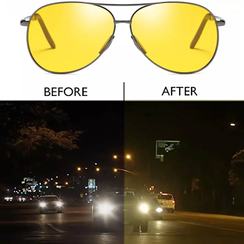 Lentes Polarizados para Manejar - Evita Destellos al Conducir - Gafas  Foto 7248751-3.jpg