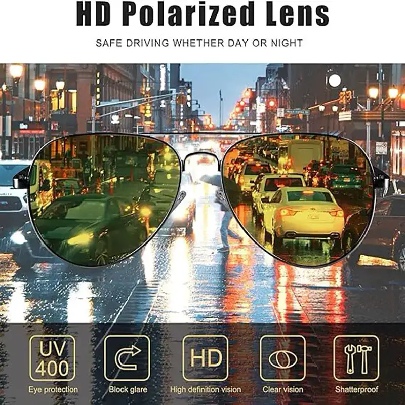 Lentes Polarizados para Manejar - Evita Destellos al Conducir - Gafas  Foto 7248751-6.jpg