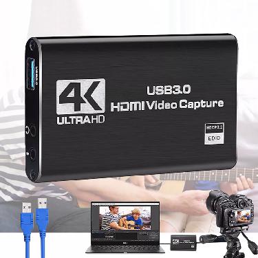 Capturadora de Video 4k USB 3.0 - para Streaming y Grabación Foto 7248760-1.jpg
