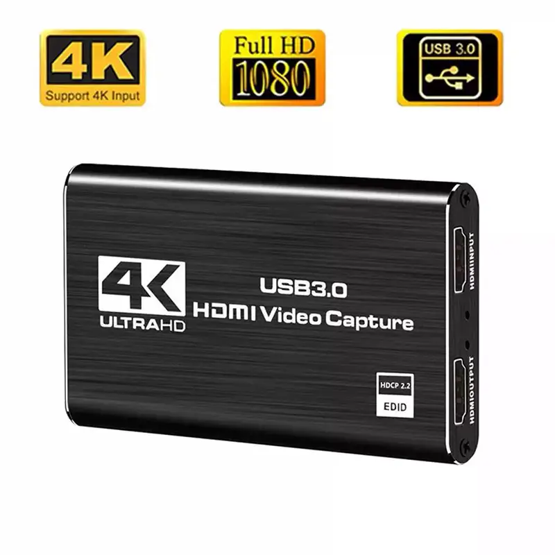 Capturadora de Video 4k USB 3.0 - para Streaming y Grabación Foto 7248760-3.jpg