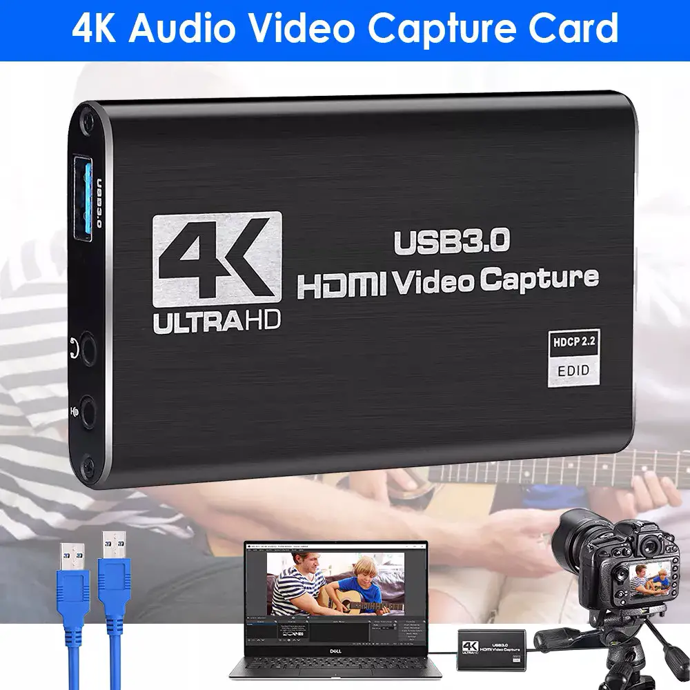 Capturadora de Video 4k USB 3.0 - para Streaming y Grabación Foto 7248760-9.jpg