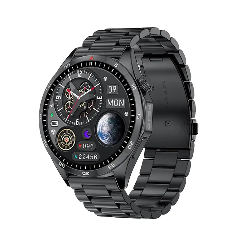 Reloj Inteligente GTS4 - 100 Carátulas Diferentes - Correas Intercambi Foto 7248764-11.jpg