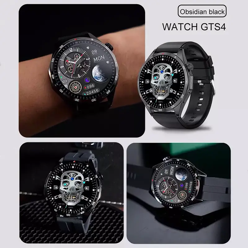 Reloj Inteligente GTS4 - 100 Carátulas Diferentes - Correas Intercambi Foto 7248764-14.jpg