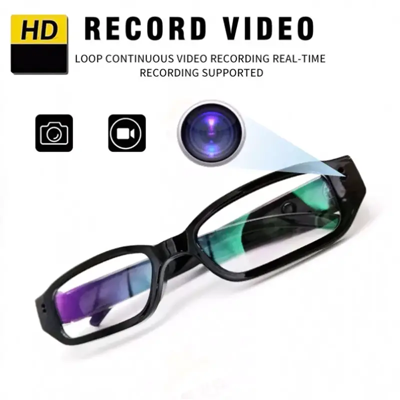 Lentes con Cámara - Gafas Espía Oculta - Graba Vídeo y Sonido Foto 7248766-10.jpg