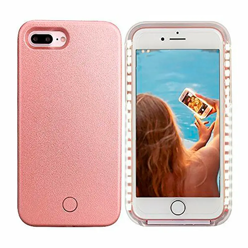 Cover Iluminado Anti-Caídas Luz Selfie para iPhone 6 Plus / 6s Plus /  Foto 7248823-3.jpg