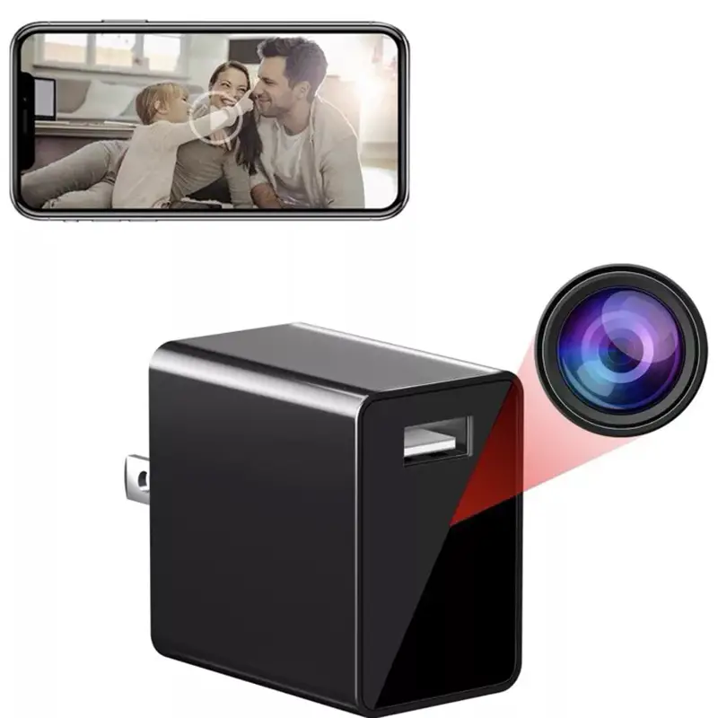 Cámara Cargador Espía Celular - Cargador de Pared USB con Wifi - HD Foto 7248830-1.jpg