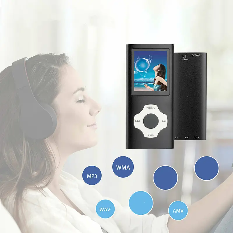 Reproductor  MP3/MP4 con Bluetooth - Música y Vídeo  con Pantalla Foto 7248848-3.jpg
