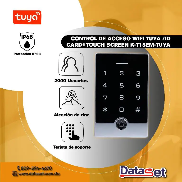 CONTROL DE ACCESO WIFI TUYA K-T15EM-TUYA Foto 7249182-1.jpg