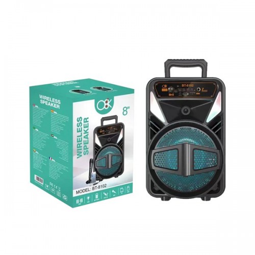 BOCINA DE 8 PULGADAS WIRELESS SPEAKER BT-8102 Foto 7249498-1.jpg