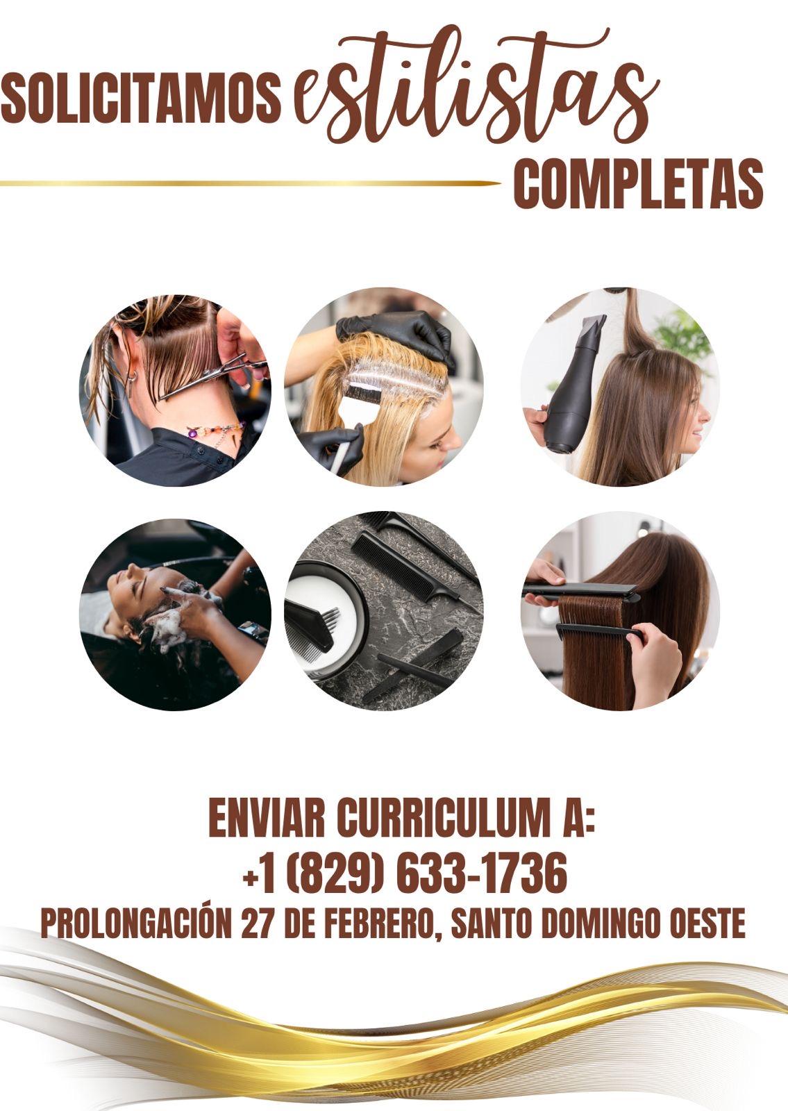 Buscamos estilistas completa!!  Foto 7249728-1.jpg