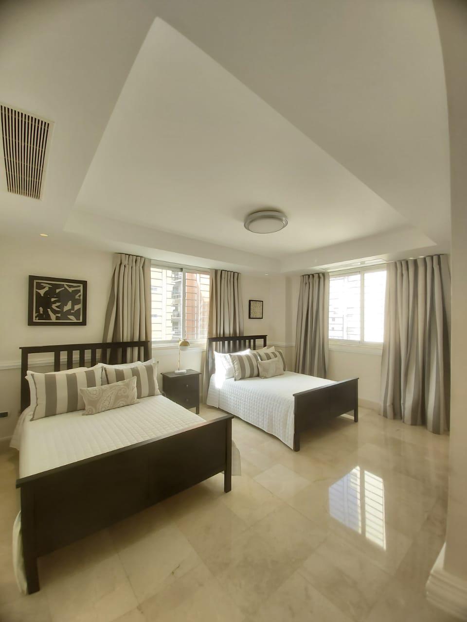 Apartamento en alquiler amueblado de 3 habitaciones en Piantini    Foto 7249891-3.jpg