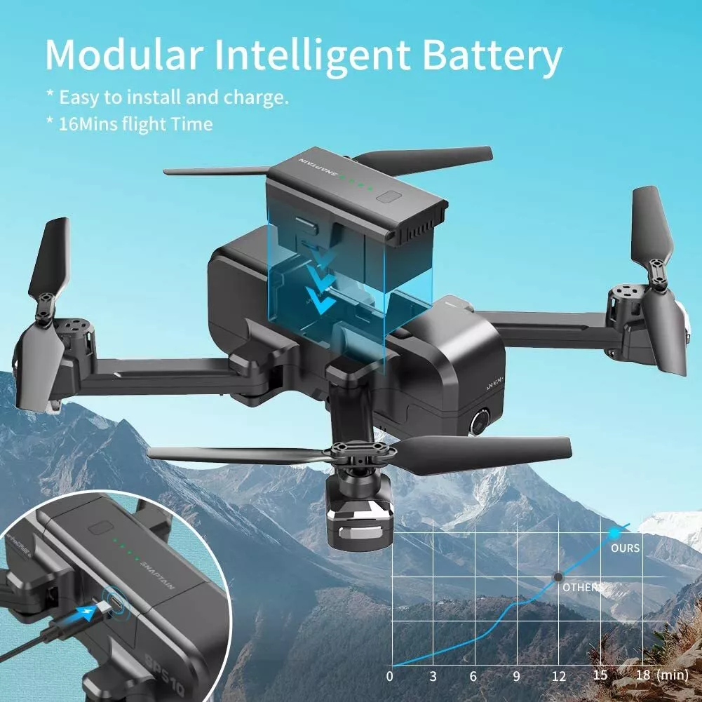 DRONES SNAPTAIN SP510 CON GPS Y CAMARA 2.7K FPV 5G NUEVO Foto 7249926-7.jpg