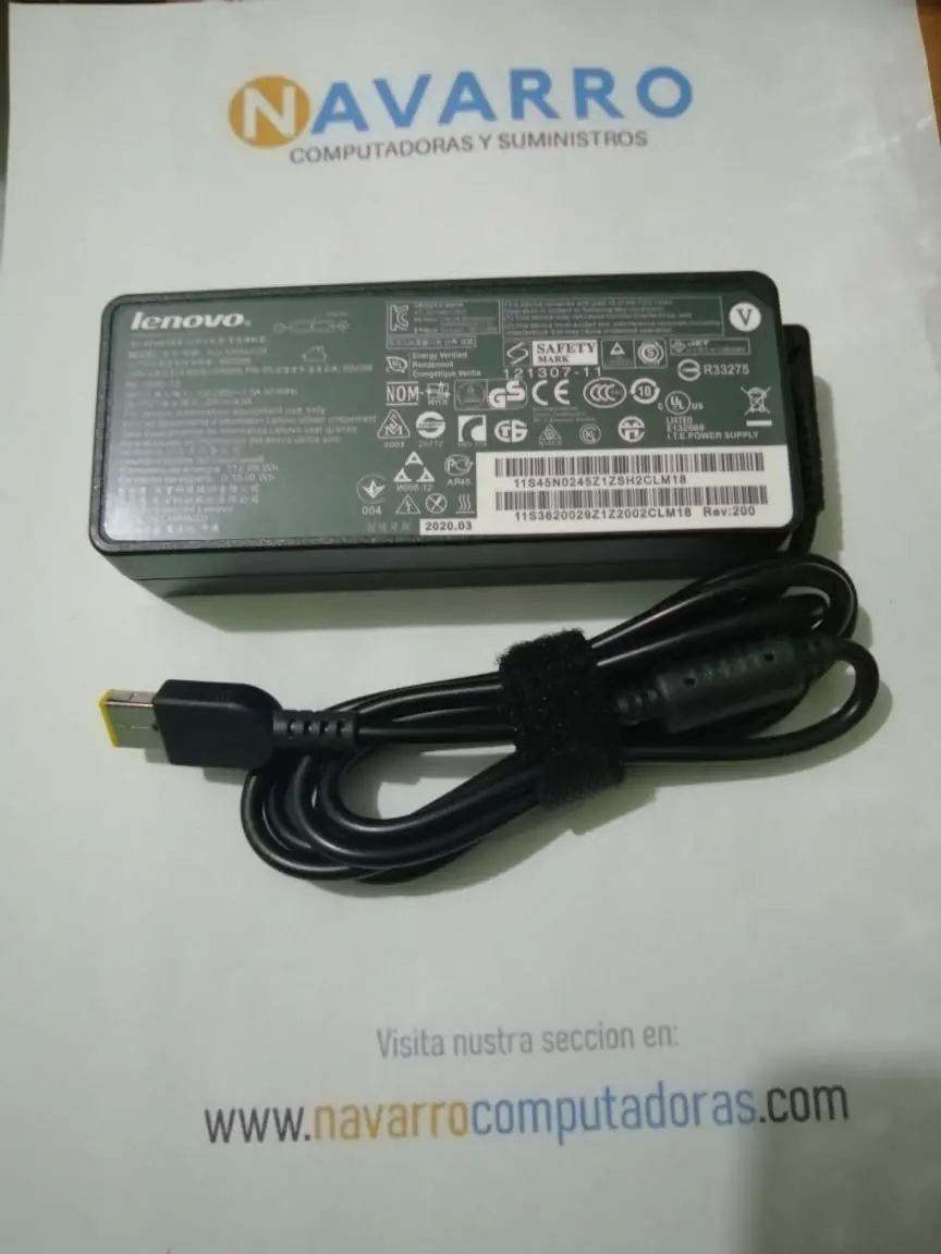 FUENTE LAPTOP LENOVO 19V 4.62AMP PLUG CUADRADO Foto 7249956-4.jpg