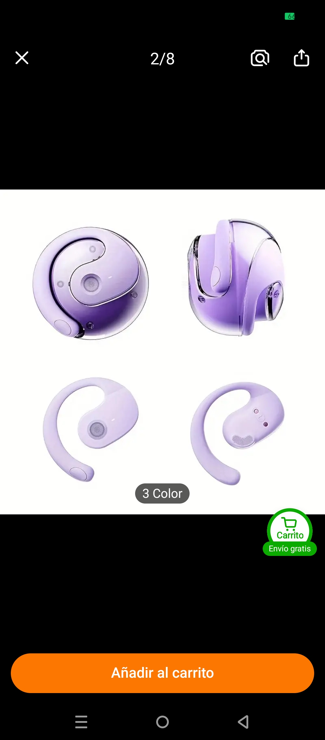 Auriculares inalámbricos Bluetooth  Foto 7250531-4.jpg