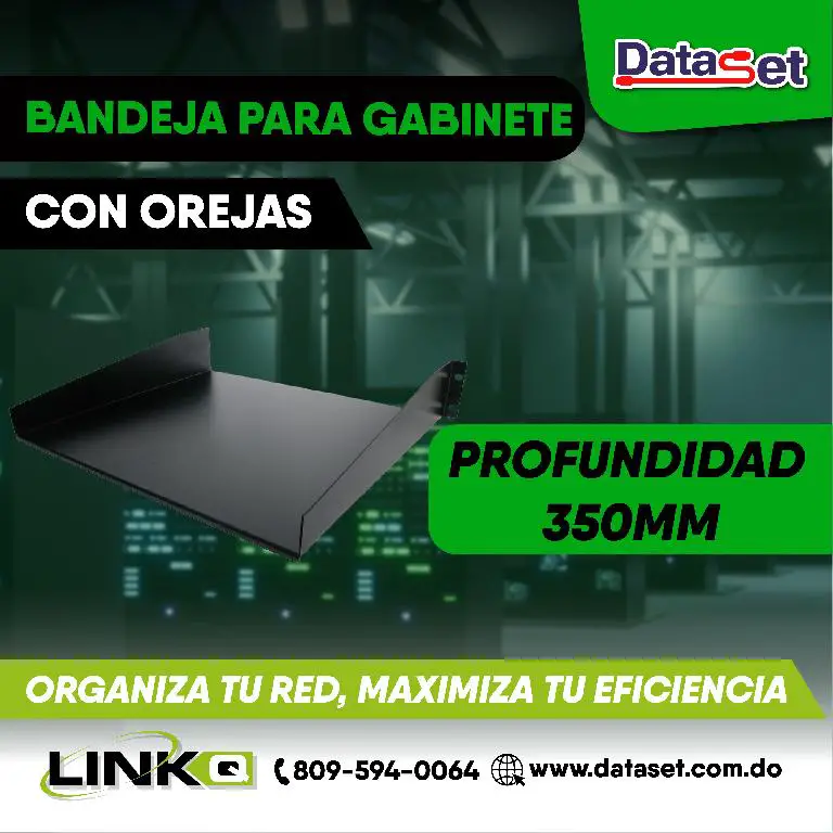 BANDEJA PARA GABINETE CON OREJAS LINKQ Foto 7250787-1.jpg