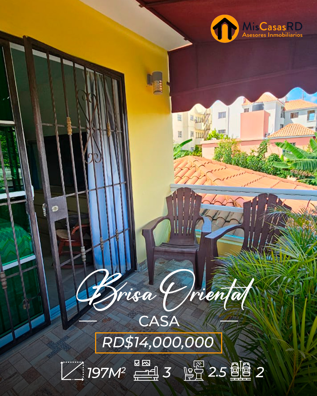 Casa en venta en Urb. Brisa Oriental de 3 niveles en Santo Domingo Est Foto 7251648-2.jpg