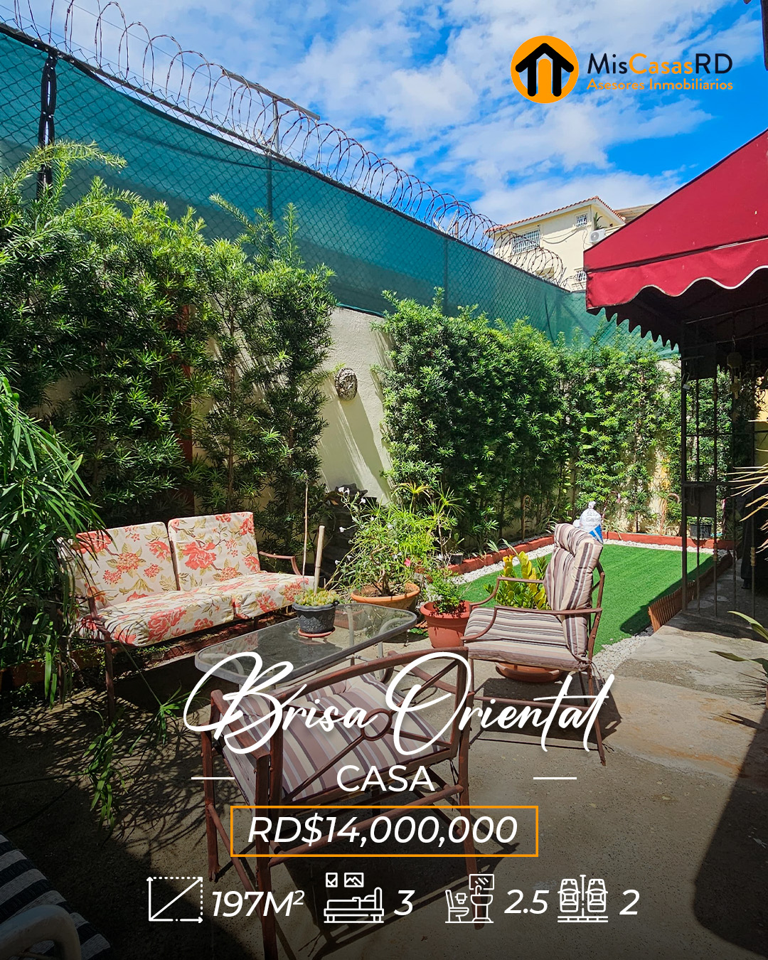 Casa en venta en Urb. Brisa Oriental de 3 niveles en Santo Domingo Est Foto 7251648-8.jpg