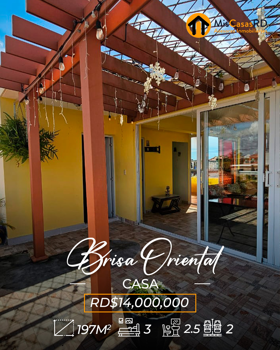 Casa en venta en Urb. Brisa Oriental de 3 niveles en Santo Domingo Est Foto 7251648-9.jpg