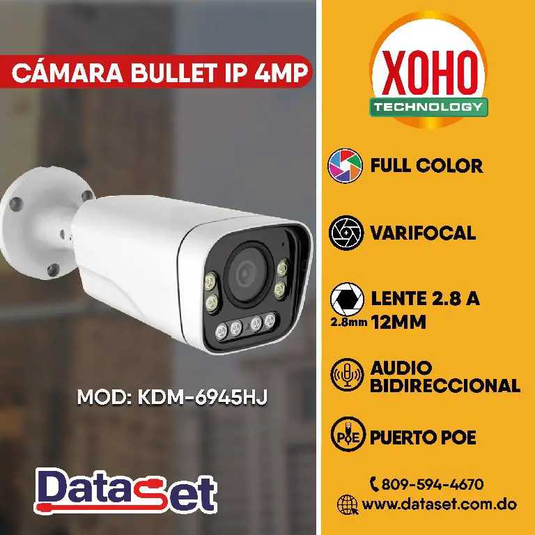 Camara Bullet IP 4mp Mod KDM-6945HJ Foto 7252055-1.jpg