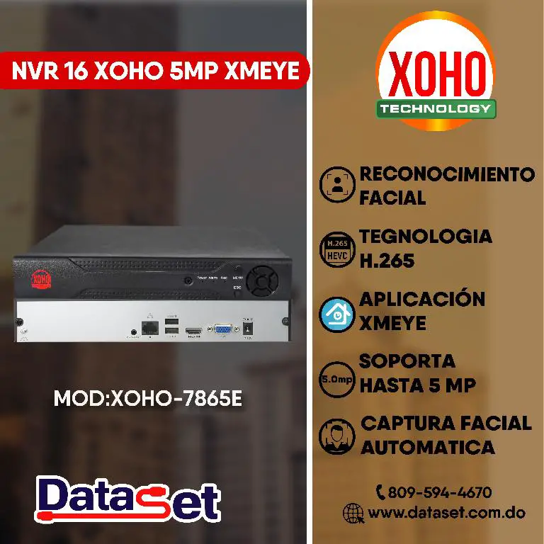 NVR 16 XOHO 5MP XMEYE Foto 7252089-1.jpg