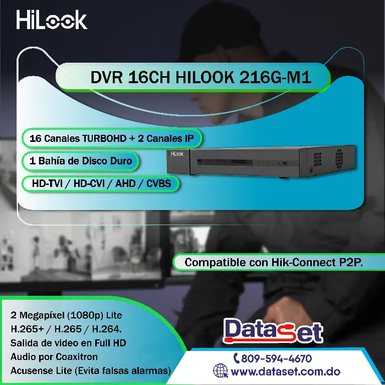 DVR 16CH HILOOK 216G-M1 Foto 7252184-1.jpg