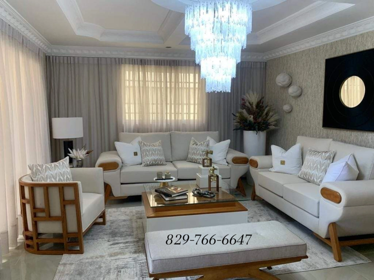 Juego de mueble en caoba con servicio de transporte e instalación a do Foto 7252530-1.jpg