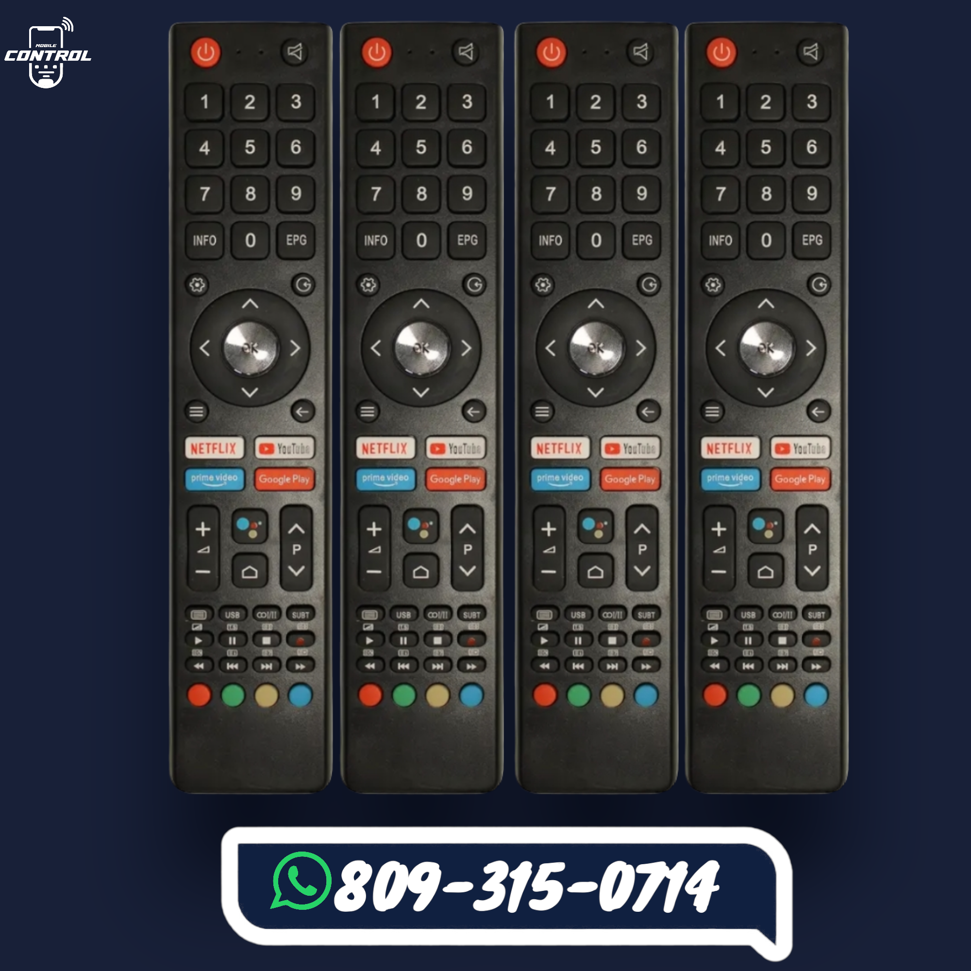Controles para televisores Smart TV una Gran variedad de marcas dispon Foto 7252638-8.jpg
