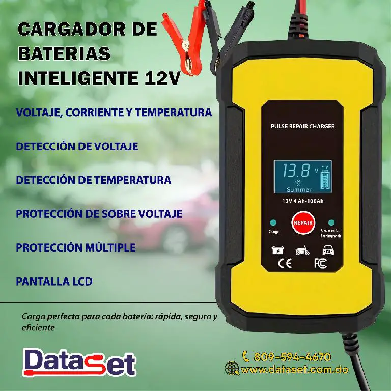 Cargador de bateria inteligente 12V  Foto 7252936-1.jpg