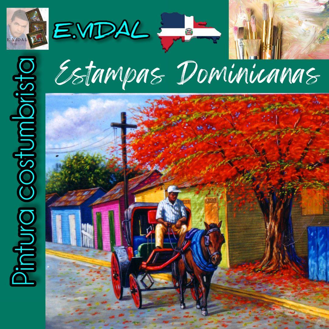 PINTOR DOMINICANO OBRAS DE ARTE E.VIDAL QRIGINAL PAINTING Foto 7253036-7.jpg