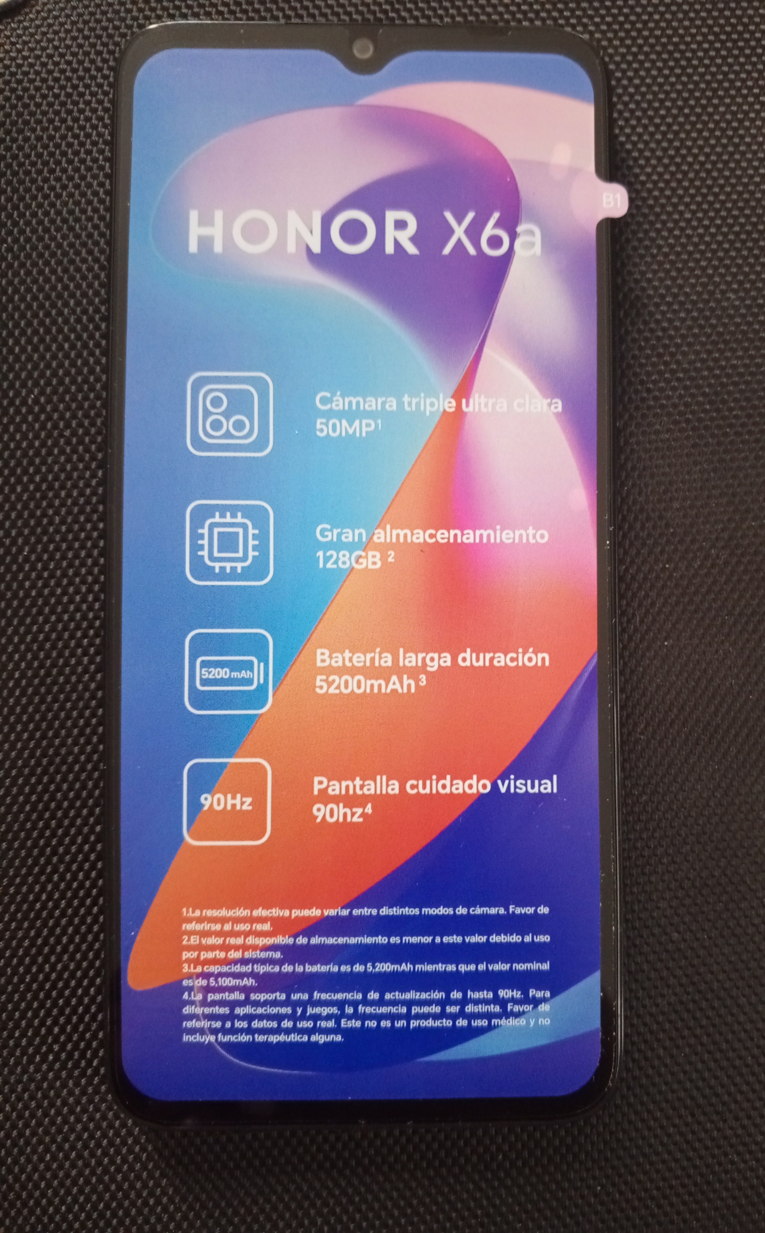 Celular Honor X6 nuevo en su caja desbloqueado Foto 7253257-2.jpg